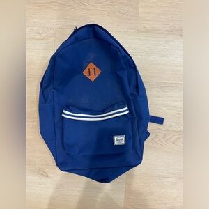 Herschel classic royal blue backpack. Unisex. In great condition!